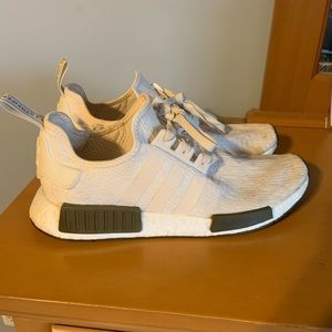 Adidas Nmd R1 Chalk White Trace Olive Size 11